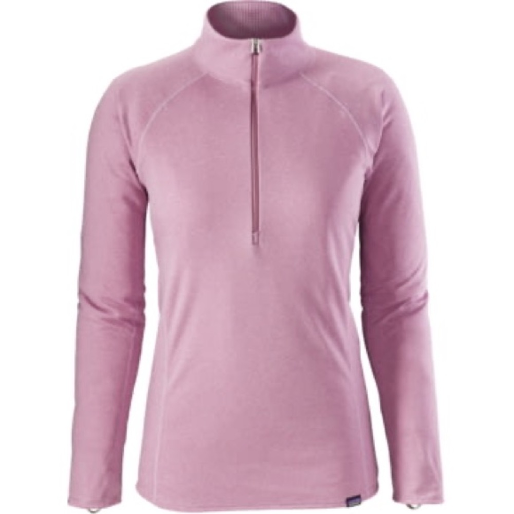 Patagonia capilene midweight zip-neck rose